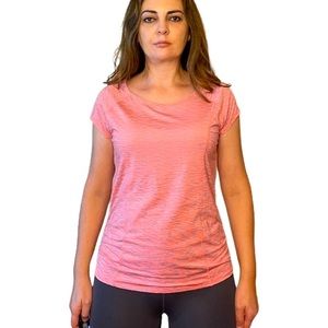 Calvin Klein Performance Heather Pink T-shirt Top